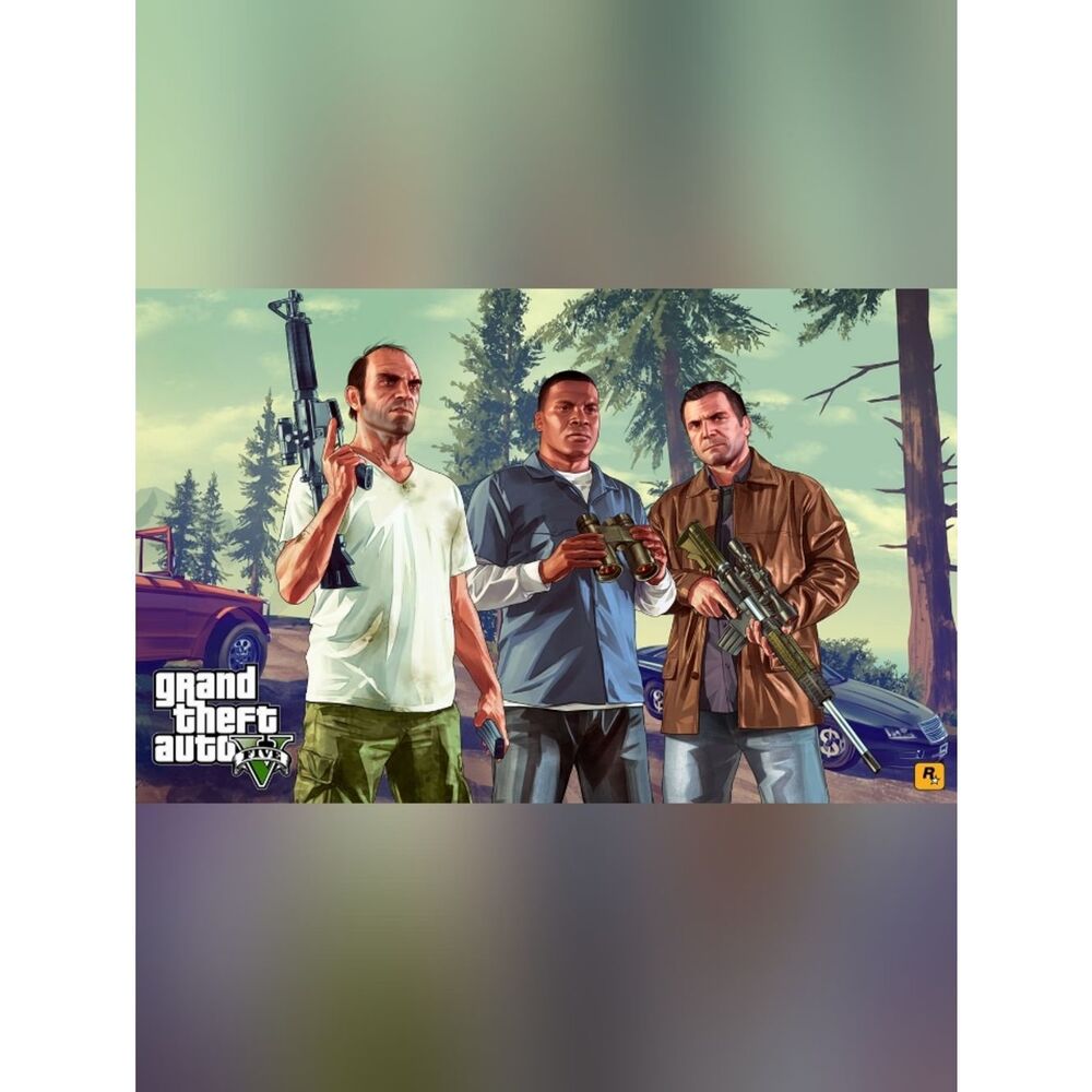 Custom Fridge Magnet GTA V Trio Video Game Home Kitchen Decor
